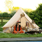 boutique camping CLASSIC CAMPING BELL TENT TIPI GLAMPING CANVAS