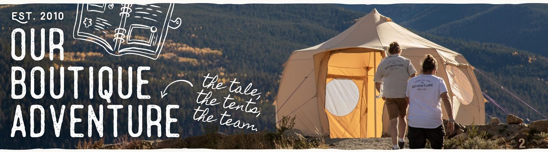 THE BOUTIQUE STORY Boutique Camping