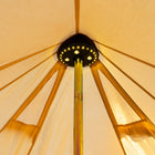 light for bell tent glamping boutique camping