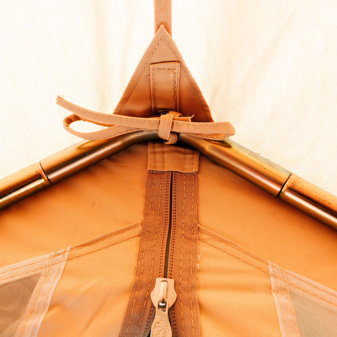 Bell Tent Pro internal frame and door zip