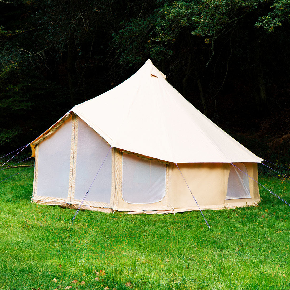 Bell Tent Pro – 5m premium canvas bell tent perfect for glamping