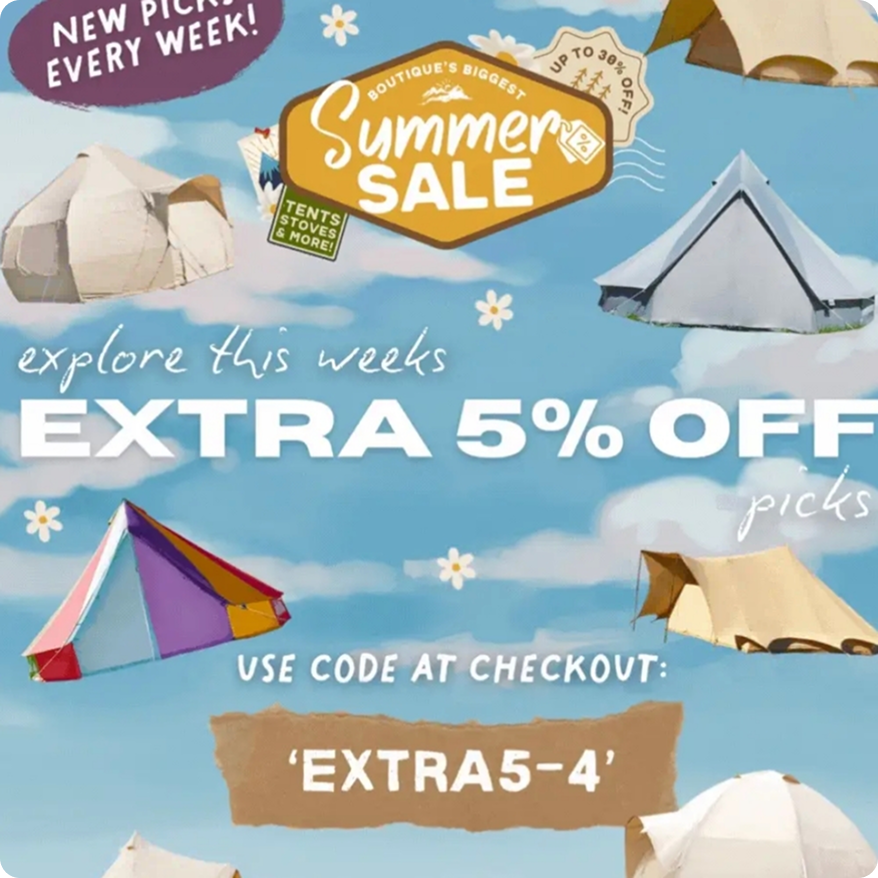 Boutique's Biggest Summer Sale – Extra 5% Off Code!