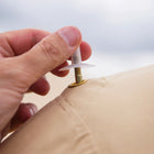 Bell tent plus glamping tent rain cap accessory detail close-up