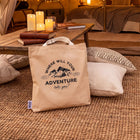 Boutique Camping Graphic Canvas Tote Bag