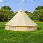 Boutique Camping Bell Tent with Mozy Mesh Windows