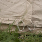 beige classic glamping bell tent boutique camping tipi boho