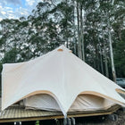 boutique camping bell tent porch curved canopy awning glamping bell tent