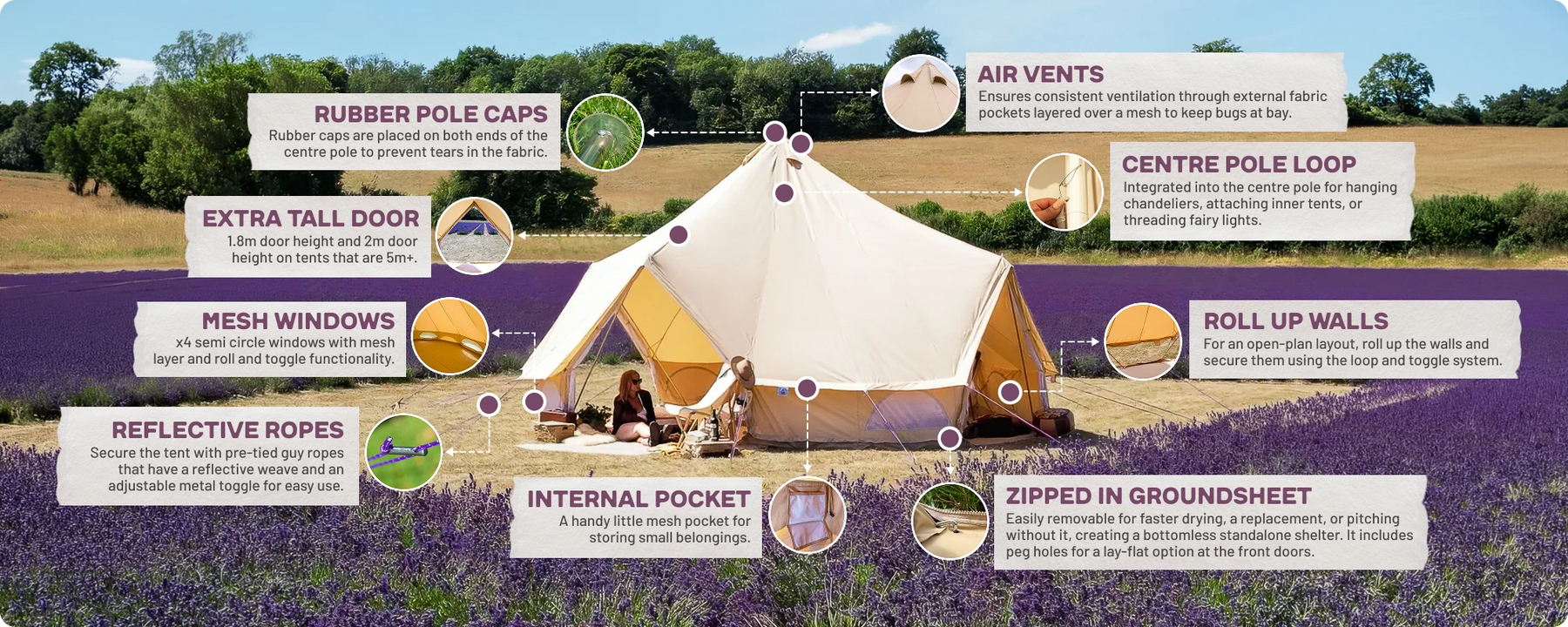 Multidoor Classic Bell Tent