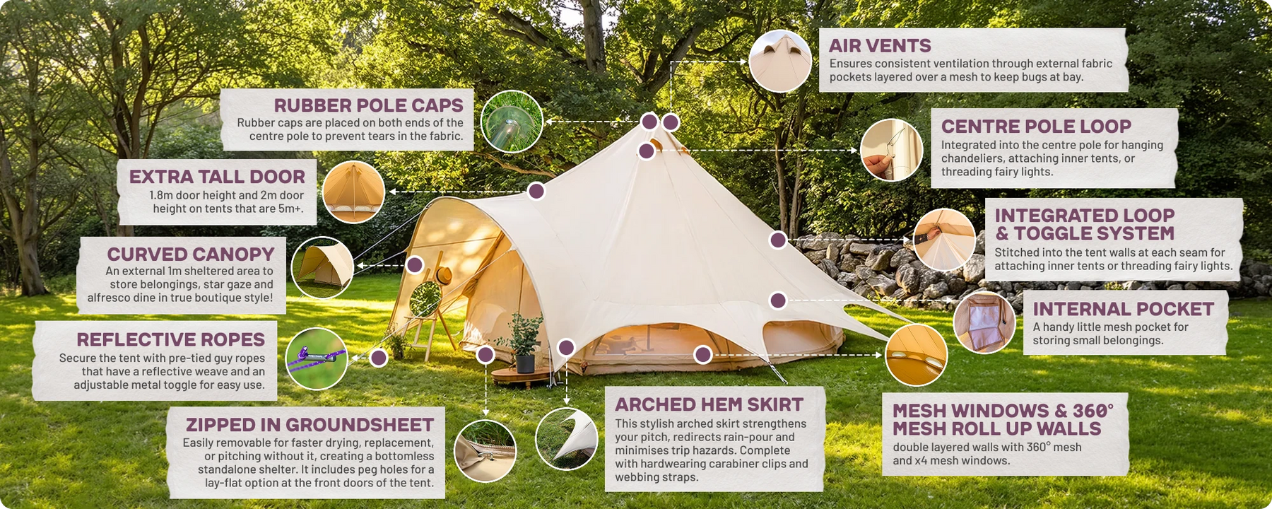 Star Bell Tent