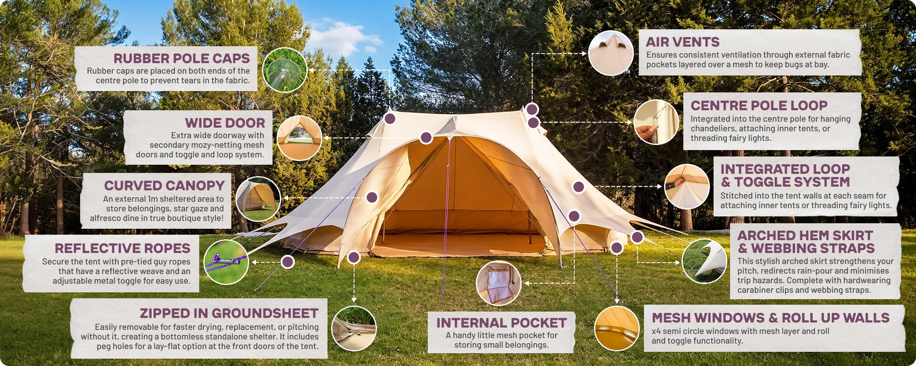 Star Emperor Bell Tent