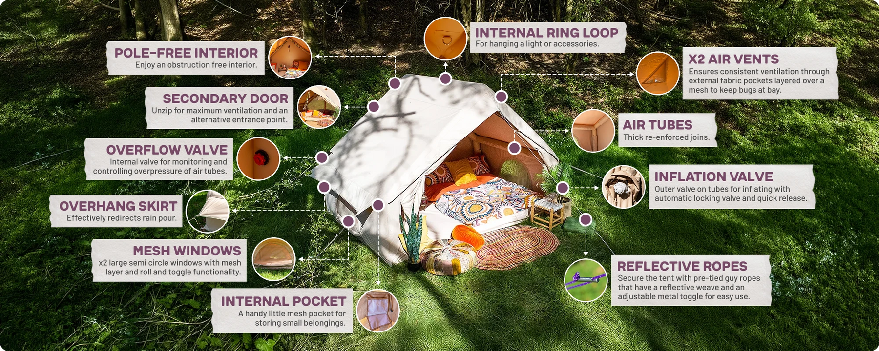 Vela Air Tent
