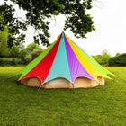 boutique camping bell tent porch curved canopy awning glamping bell tent