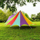 boutique camping bell tent porch curved canopy awning glamping bell tent