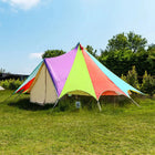 boutique camping bell tent porch curved canopy awning glamping bell tent