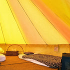 boutique camping bell tent porch curved canopy awning glamping bell tent