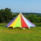 boutique camping bell tent porch curved canopy awning glamping bell tent