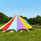 boutique camping bell tent porch curved canopy awning glamping bell tent