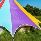 boutique camping bell tent porch curved canopy awning glamping bell tent