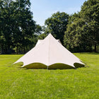 boutique camping bell tent porch curved canopy awning glamping bell tent