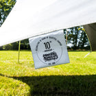 boutique camping bell tent porch curved canopy awning glamping bell tent