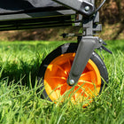 boutique camping electric camping wagon   wheel