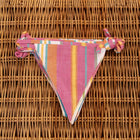 multi colour cotton Bunting for bell tent garden party