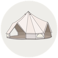Multi Door Bell Tents