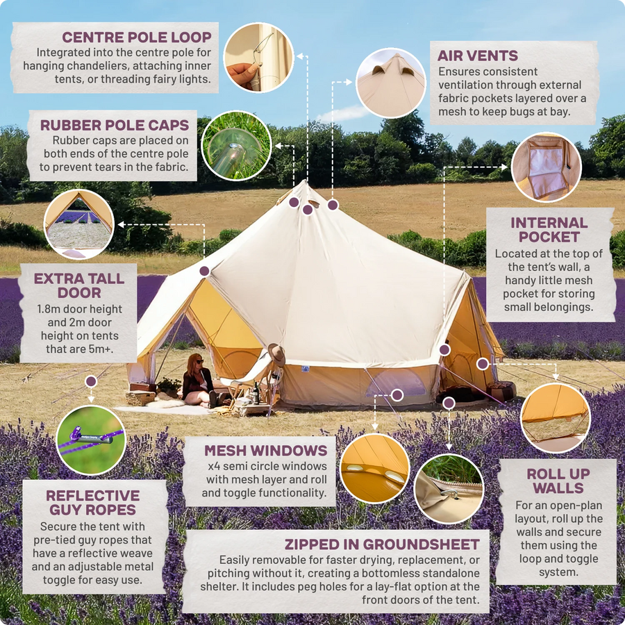 Multidoor Classic Bell Tent