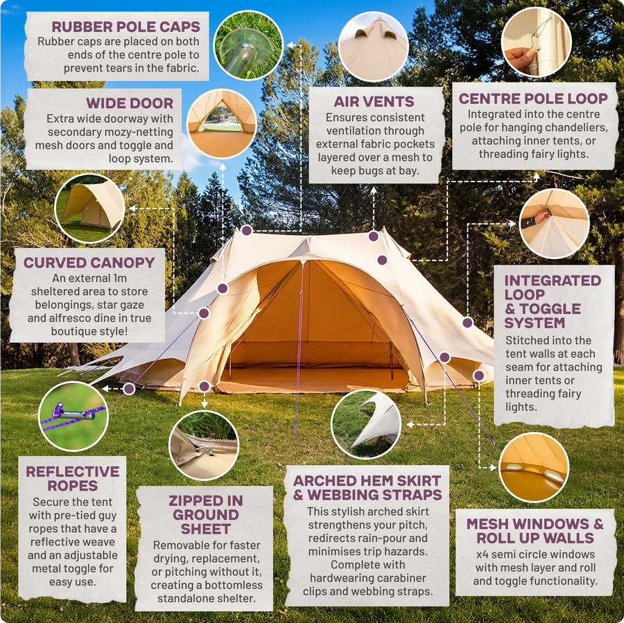 Star Emperor Bell Tent