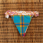 multi colour cotton Bunting for bell tent garden party