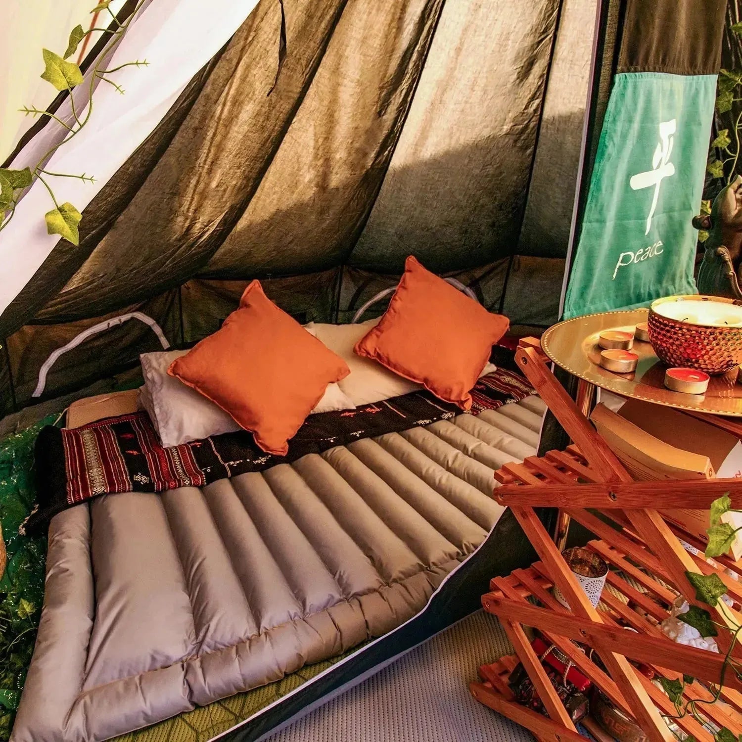 Inner Tent (All Designs)  Boutique Camping dark light blackout