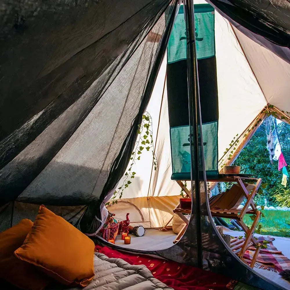 Inner Tent (All Designs)  Boutique Camping dark light blackout