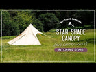 10m Star Shade Canopy