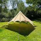 boutique camping bell tent porch curved canopy awning glamping bell tent