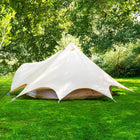 boutique camping bell tent porch curved canopy awning glamping bell tent