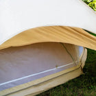boutique camping bell tent porch curved canopy awning glamping bell tent