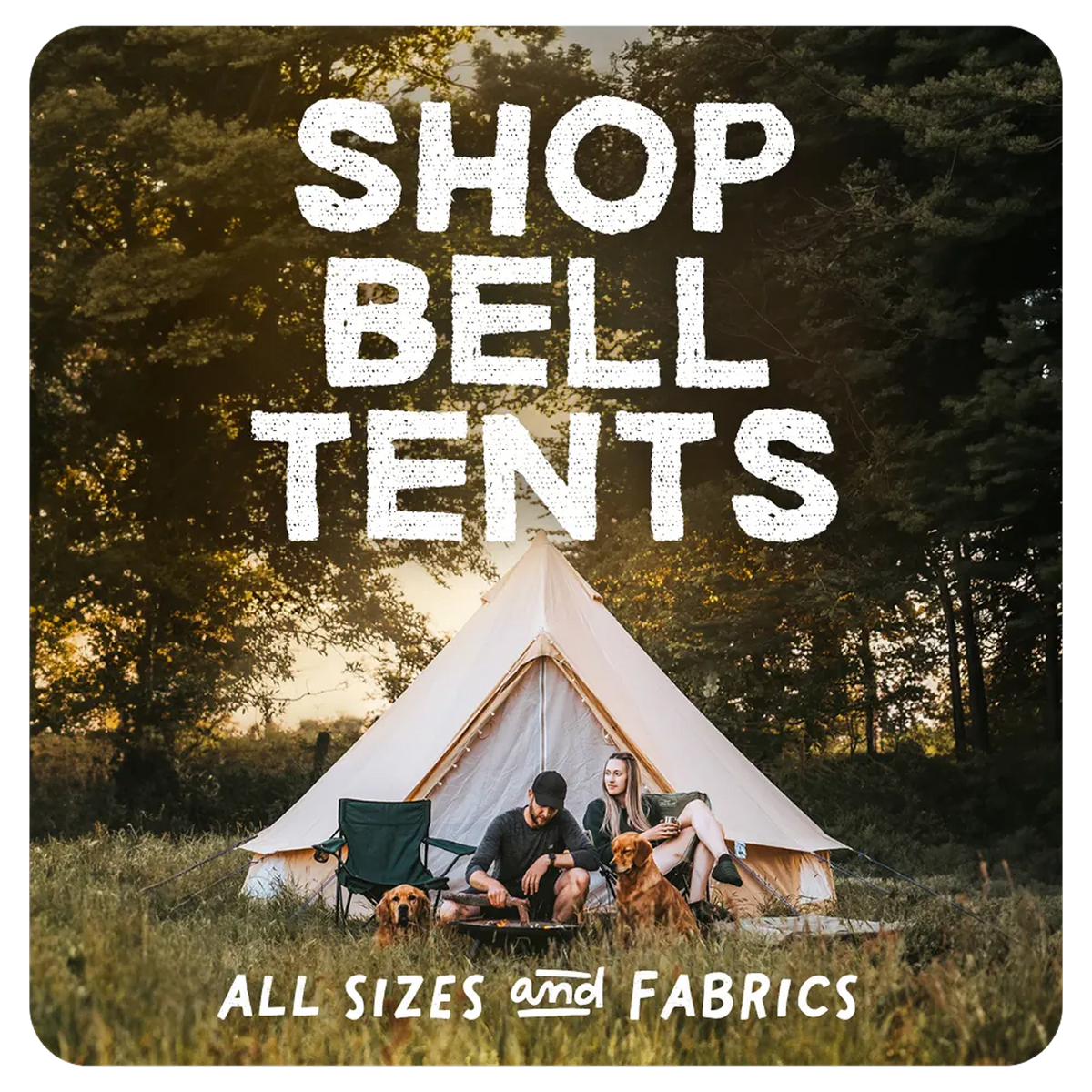 Shop bell tents