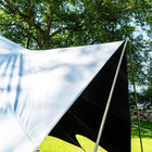 boutique camping bell tent porch curved canopy awning glamping bell tent