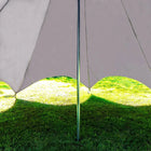 boutique camping bell tent porch curved canopy awning glamping bell tent