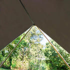 boutique camping bell tent porch curved canopy awning glamping bell tent