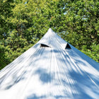 boutique camping bell tent porch curved canopy awning glamping bell tent
