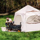 boutique camping glamping sandstone fesstival tent 