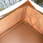  Interior view of the Vela Air Tent's air beams.