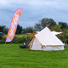 wild cycles boutique camping tent and cycling